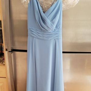 Powder blue formal dress